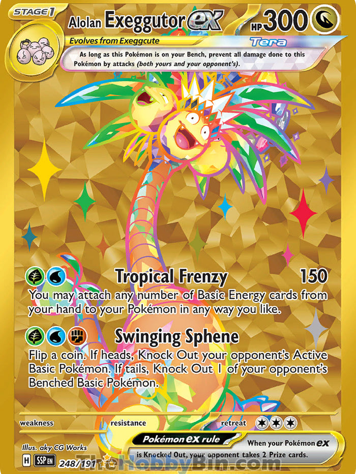 Alolan Exeggutor ex HR #248