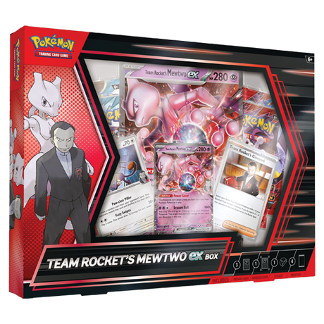 Team Rockets Mewtwo ex Box