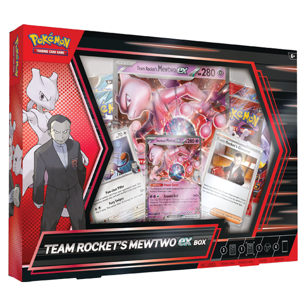 Team Rockets Mewtwo ex Box