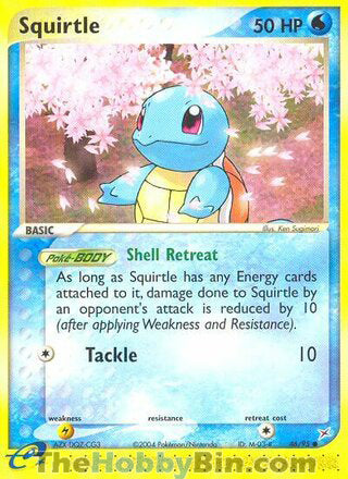 0046 Squirtle Common Team Magma vs Team Aqua