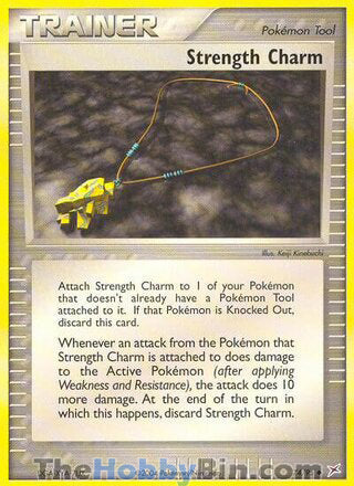 Strength Charm #74/95 Uncommon - EX Team Magma vs Team Aqua Pokemon card