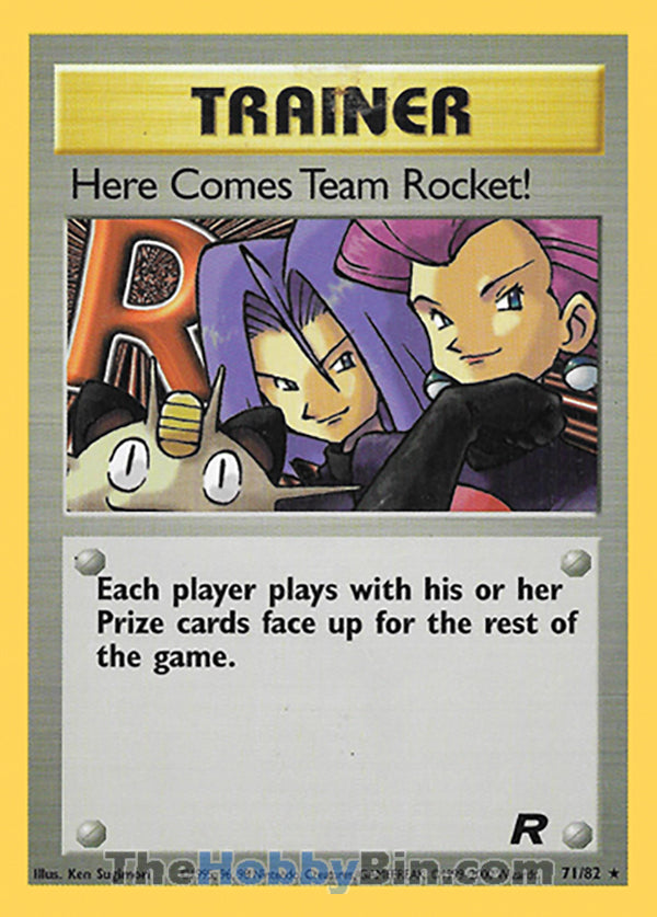 Here Comes Team Rocket! Team Rocket Rare #71/82