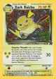 Dark Raichu SR #83