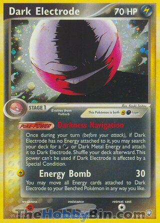 Dark Electrode Team Rocket Returns Holo Rare #4/109