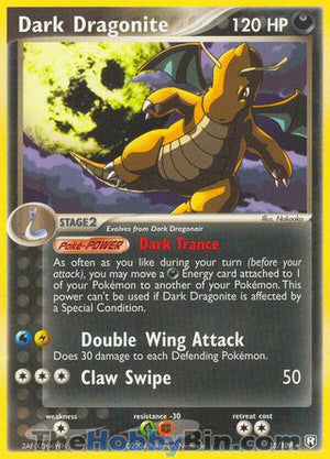 0015 Dark Dragonite Rare Team Rocket Returns