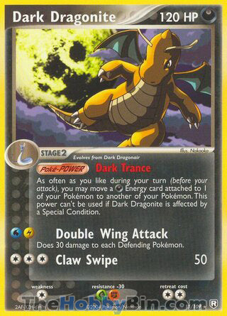 0015 Dark Dragonite Rare Team Rocket Returns