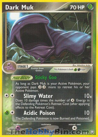 Dark Muk Team Rocket Returns Rare #16/109