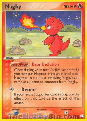 0024 Magby Rare Team Rocket Returns