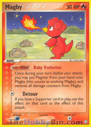 Magby Team Rocket Returns Rare #24/109