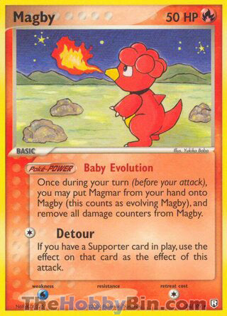 0024 Magby Rare Team Rocket Returns