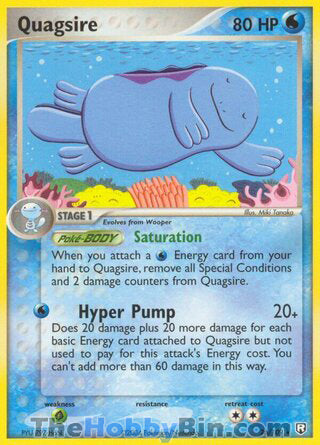 0026 Quagsire Rare Team Rocket Returns