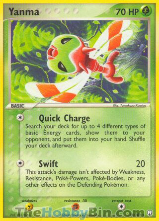 0028 Yanma Rare Team Rocket Returns