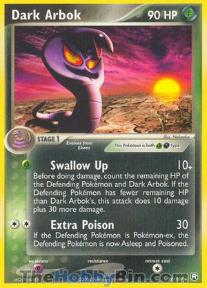 0029 Dark Arbok Uncommon Team Rocket Returns