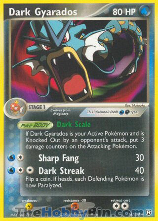0036 Dark Gyarados Uncommon Team Rocket Returns