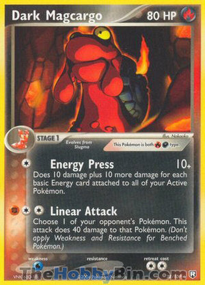 0038 Dark Magcargo Uncommon Team Rocket Returns