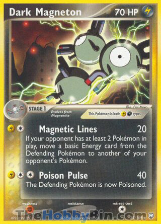 0039 Dark Magneton Uncommon Team Rocket Returns
