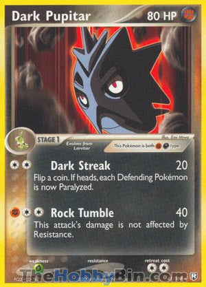 0041 Dark Pupitar Uncommon Team Rocket Returns