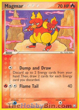 0044 Magmar Uncommon Team Rocket Returns