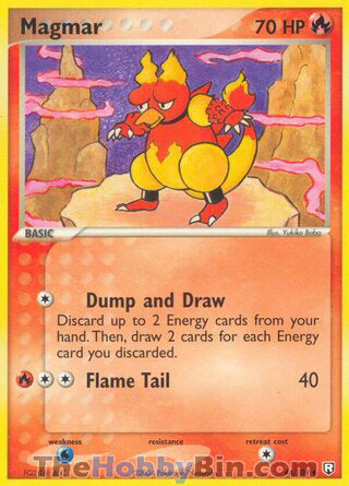 0044 Magmar Uncommon Team Rocket Returns