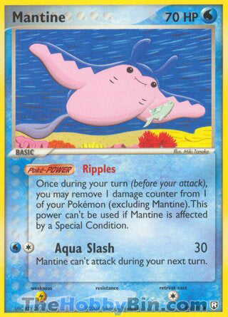 0045 Mantine Uncommon Team Rocket Returns