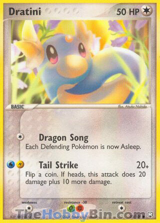 Dratini #53/109 Common - EX Team Rocket Returns Pokemon card