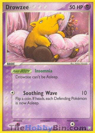 Drowzee #54/109 Common - EX Team Rocket Returns Pokemon card
