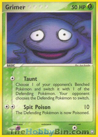 Grimer #56/109 Common - EX Team Rocket Returns Pokemon card