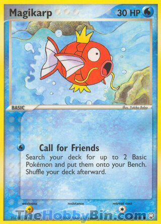Magikarp #65/109 Common - EX Team Rocket Returns Pokemon card