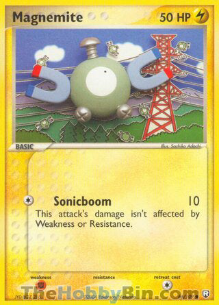 Magnemite #66/109 Common - EX Team Rocket Returns Pokemon card