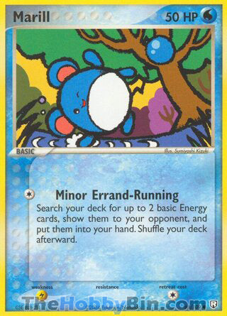 Marill #68/109 Common - EX Team Rocket Returns Pokemon card
