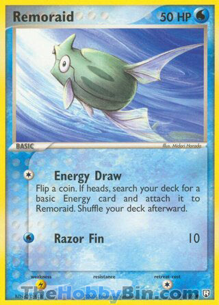 Remoraid #73/109 Common - EX Team Rocket Returns Pokemon card