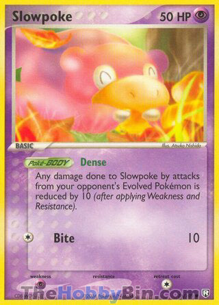 0076 Slowpoke Common Team Rocket Returns