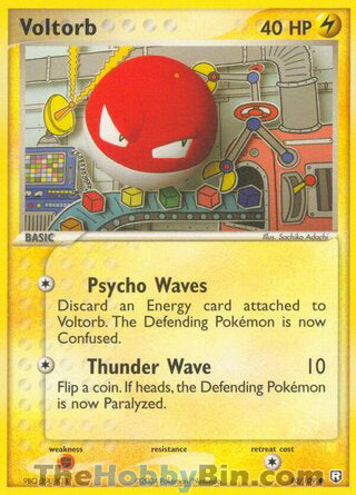 Voltorb #80/109 Common - EX Team Rocket Returns Pokemon card