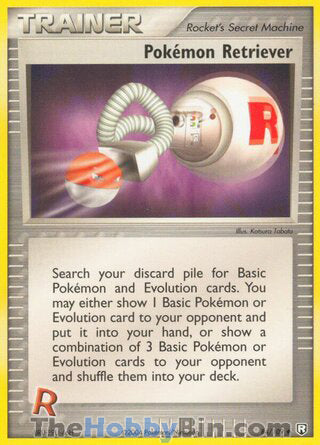 Pokemon Retriever #84/109 Uncommon - EX Team Rocket Returns Pokemon card