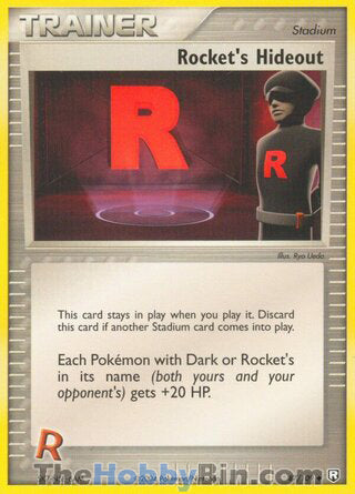 Rocket's Hideout Team Rocket Returns Uncommon #87/109