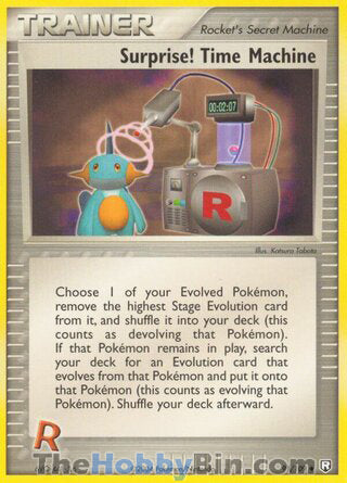 0091 Surprise! Time Machine Uncommon Team Rocket Returns