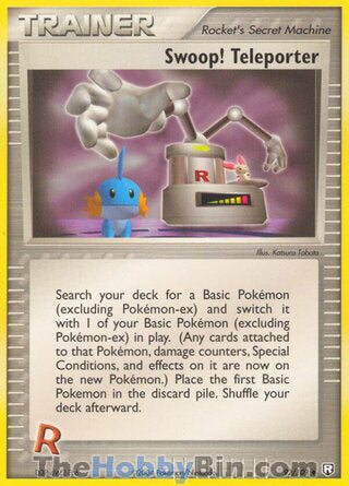 Swoop! Teleporter #92/109 Uncommon - EX Team Rocket Returns Pokemon card