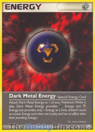 Dark Metal Energy #94/109 Uncommon - EX Team Rocket Returns Pokemon card