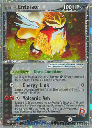 Rocket's Entei ex Team Rocket Returns Ultra Rare #97/109