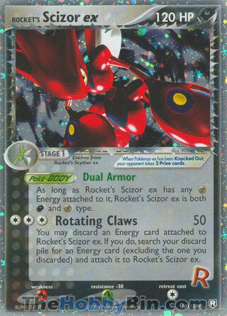 Rocket's Scizor ex Team Rocket Returns Ultra Rare #101/109