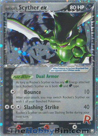 Rocket's Scyther ex Team Rocket Returns Ultra Rare #102/109