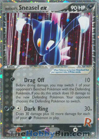 Rocket's Sneasel ex #103/109 Ultra Rare - EX Team Rocket Returns Pokemon card