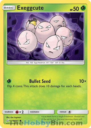 0008 Exeggcute Common Team Up