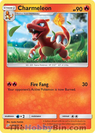 0013 Charmeleon Uncommon Team Up