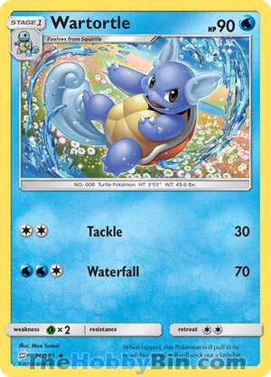 0024 Wartortle Uncommon Team Up