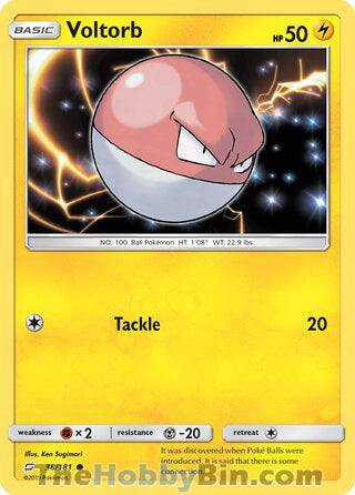 0038 Voltorb Common Team Up