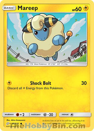 0041 Mareep Common Team Up