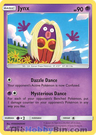 Jynx #68/181 Uncommon - Team Up Pokemon card