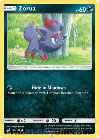 Zorua Team Up Common #90/181