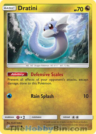 Dratini #117/181 Common - Team Up Pokemon card